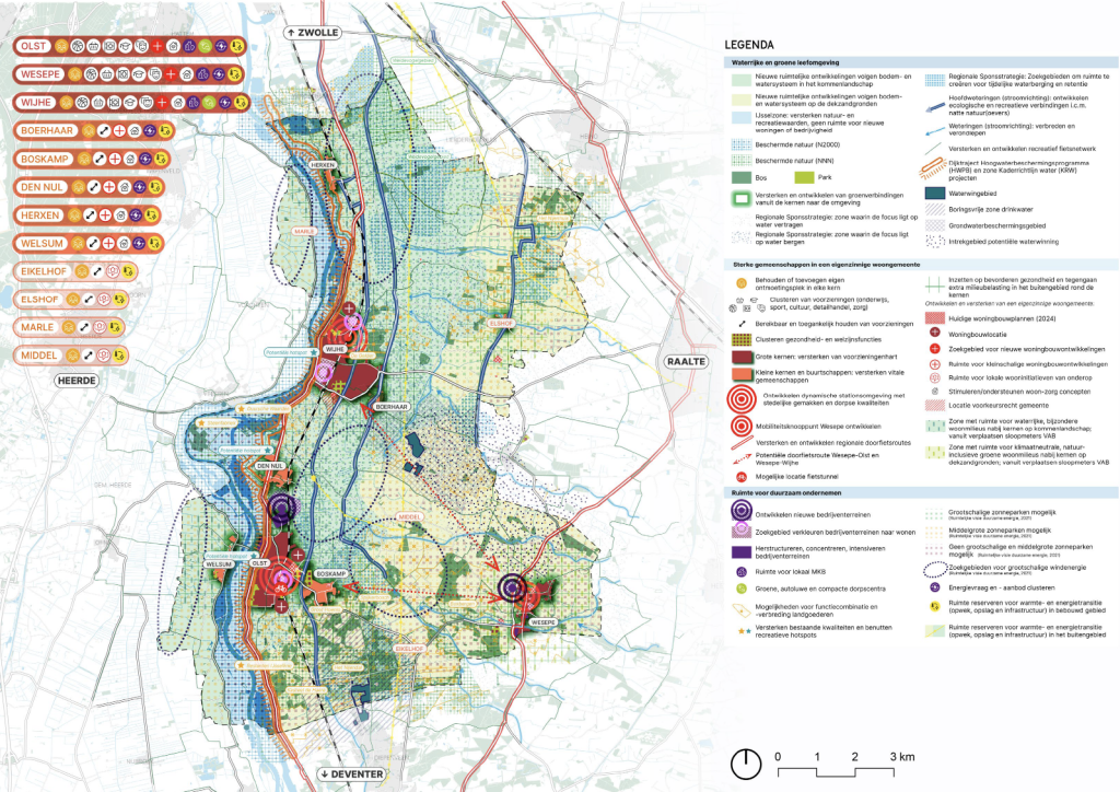 Visiekaart Omgevingsvisie Olst-Wijhe (RUIMTEVOLK)